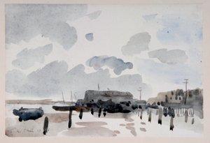 The Quay, Shoreham by Philip Wilson Steer