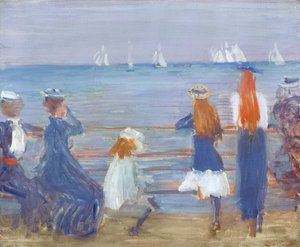 Watching Cowes Regatta, 1892