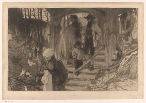 Farmers Descending a Staircase