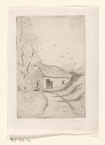 House on a Country Road by Philip Zilcken (signed by artist)