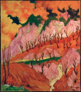Spring Picture in the Grisons (Spring in the Grisons) by Philipp Bauknecht