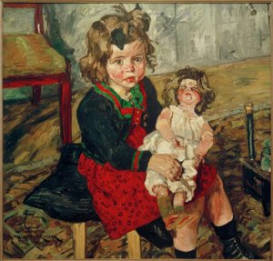 Child with Doll by Philipp Franck