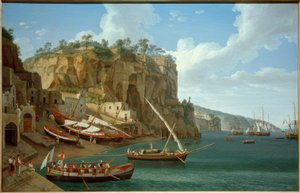 Marina Piccola in Sorrento, 1794 by Philipp Hackert