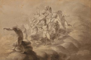 The Triumph of Love. 1800 by Philipp Otto Runge