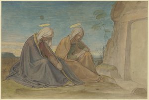 The Two Marys at the Grave