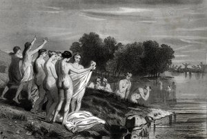 Anabaptism: Belief in Baptism Only When the Candidate Confesses Faith in Christ by Philippe Auguste Jeanron