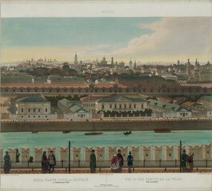 View of Zamoskvorechye from the Kremlin Wall from a Panoramic View of Moscow in 10 Parts