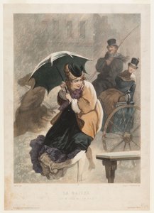 Out of Luck La Baisse, End of 19th Century by Philippe Jacques Linder