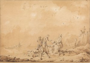 Smugglers by Philippe Jacques de Loutherbourg