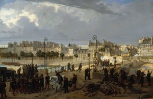 Riot Scene at the Pont de l