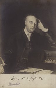 Portrait of George Friedrich Handel