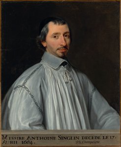 Antoine Singlin by Philippe de Champaigne