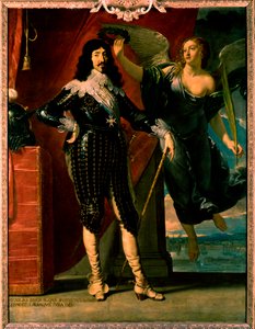 Louis XIII - Portrait of His Coronation by Victory