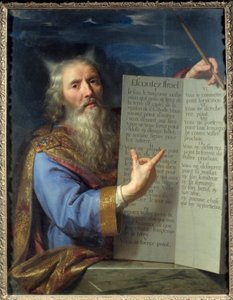 Moses and the tables of the Act by Philippe de Champaigne