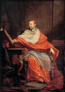 Full-length portrait of Cardinal Pierre de Berulle