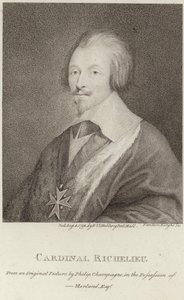 Portrait of Cardinal Richelieu by Philippe de Champaigne
