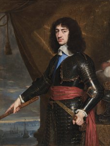 Portrait of King Charles II of England by Philippe de Champaigne