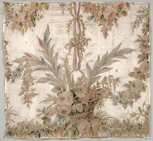 Coverlet Fragment, c. 1760-1770 by Philippe de Lasalle