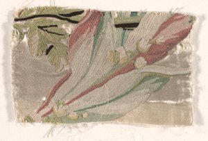 Coverlet Fragment, c. 1760-1770