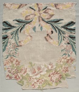 Silk Fragment, Part of Panel called The Flower Basket, 1770 by Philippe de Lasalle