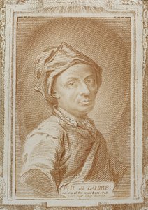 Self Portrait of Philippe de la Hire, Illustration from 