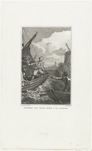 Arrival of Tsar Peter the Great in Zaandam, 1697, c. 1829