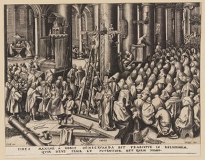 Faith, from The Seven Virtues by Philips Galle