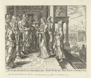 Judith Admonishes the Leaders of Bethulia (History of Judith and Holofernes)