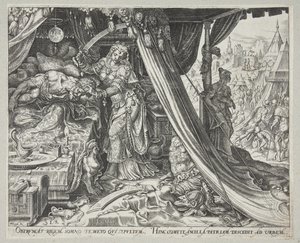 Judith Slaying Holofernes by Philips Galle