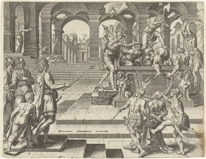 King Josiah Orders the Priests of the Temples in Samaria to be Killed