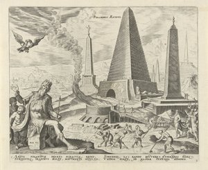 Pyramids of Egypt by Philips Galle