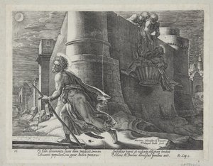 St. Paul Escaping from Damascus