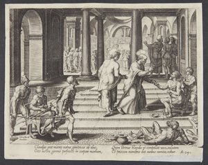 St. Peter Healing the Lame at the Beautiful Gate