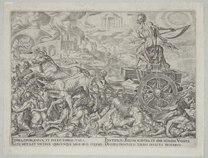The Triumph of Death by Philips Galle