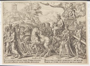 The Triumph of Love by Philips Galle