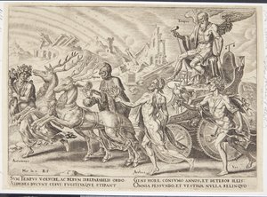 The Triumph of Time by Philips Galle