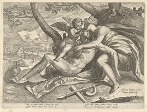 Venus mourns the death of Adonis, The Story of Adonis (series title)