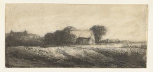 Landscape with a Fisherman in a Boat by Philips Koninck (attributed to)