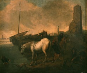 Stranding with Horses and Fishermen