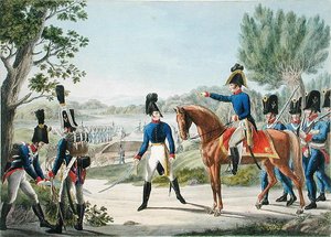The new Imperial Royal Austrian Pontonniers after the Napoleonic Wars, c.1820 by Phillip von (after) Stubenrauch