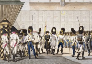 The new Imperial Royal Austrian Grenadiers after the Napoleonic Wars, c.1820 by Phillip von Stubenrauch