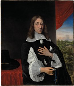 Portrait of Professor Franciscus Van Schooten by Phillips de Koninck