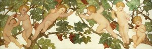 Putti Frolicking in a Vineyard