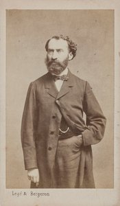 Portrait of the Composer Prosper Pascal by Photo studio Legé and Bergeron.