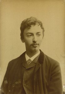 Portrait of Vilhelm Hammershøi
