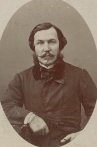 Portrait of pianist and composer Alfred Quidant, 1815-1893