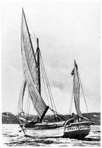 Joshua Slocum aboard the Spray