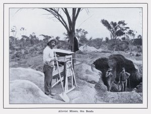 Alluvial Miners, Ora Banda by Photographer Australian