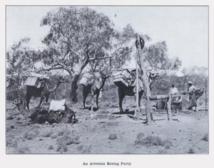 An Artesian Boring Party by Photographer Australian