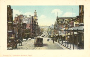 Bourke Street, Melbourne, Victoria, Australia